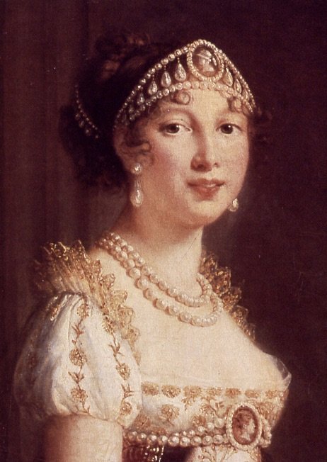 Empress Eugenie 1826-1920 after a portrait by Francois Xavier